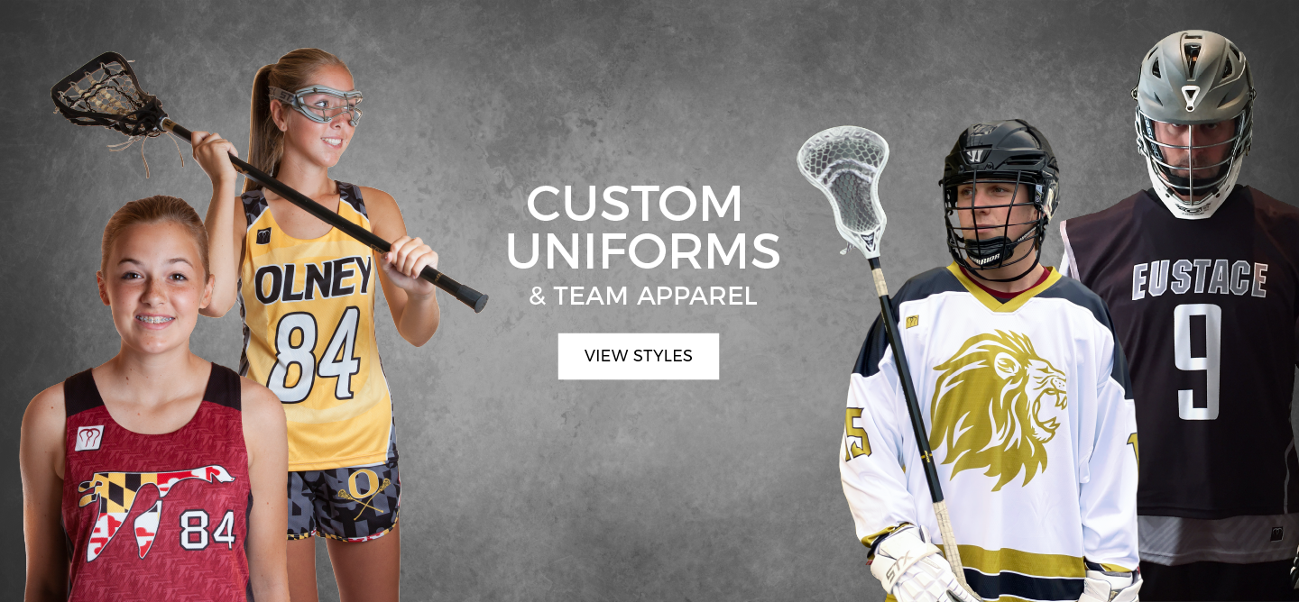 Shop Custom Lacrosse Jerseys & Uniforms for Men & Women
